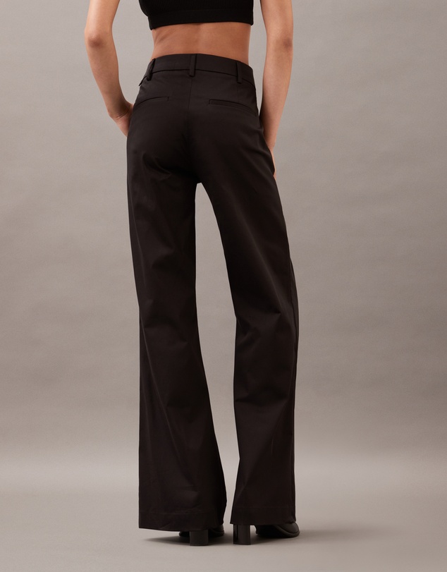 Calvin Klein - Cotton Modal Flare Pants
