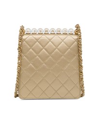 Pre-Loved by Azura Reborn - Pre-Loved Small Lambskin Chic Pearls Flap
