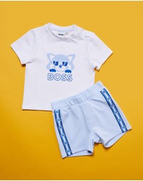 BOSS - T-Shirt & Shorts Set - Babies