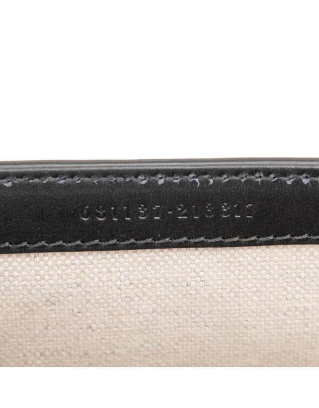Gucci - Pre-Loved Mini Leather Bamboo 1947 Belt Bag
