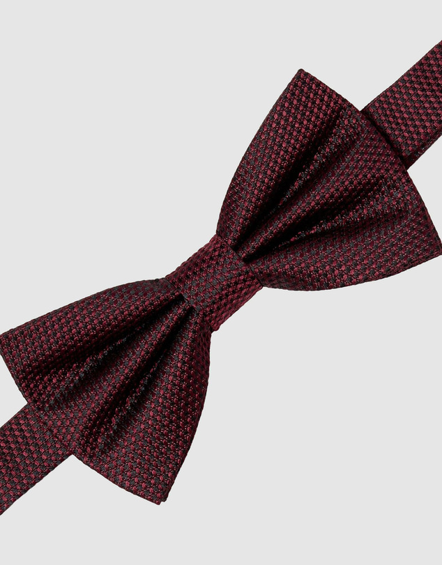 Politix - Vance Textured Two-tone Bow Tie