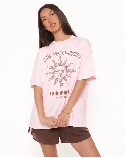 Petal & Pup - Coco Short Set - Pink Le Soleil