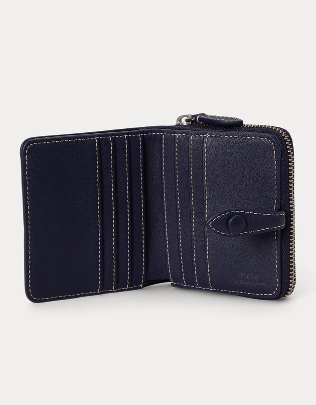 Polo Ralph Lauren - Polo Bear Leather Compact Wallet