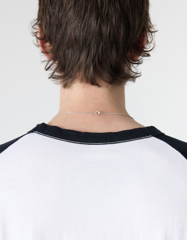 Bassike - Contrast Raglan Boxy T-Shirt
