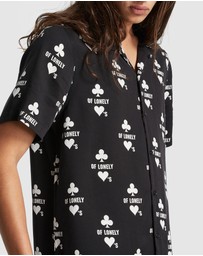 Ksubi - Klub Of Hearts Resort Short Sleeve Shirt