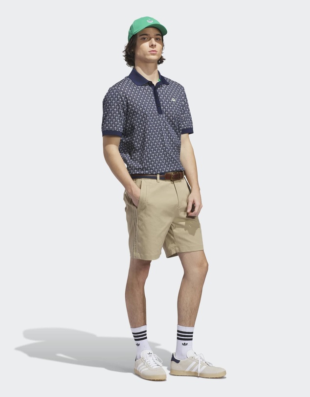 adidas Originals - Originals All Over Trefoil Polo Mens