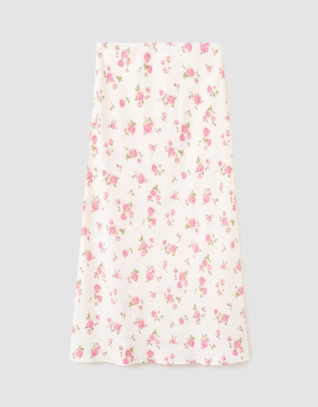 M.N.G - Floral Print Maxi Skirt