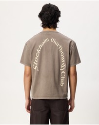 Stockholm Surfboard Club - Box Tee Back Logo