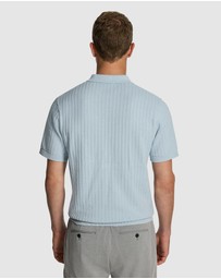 yd. - Salford Knitted Polo Shirt