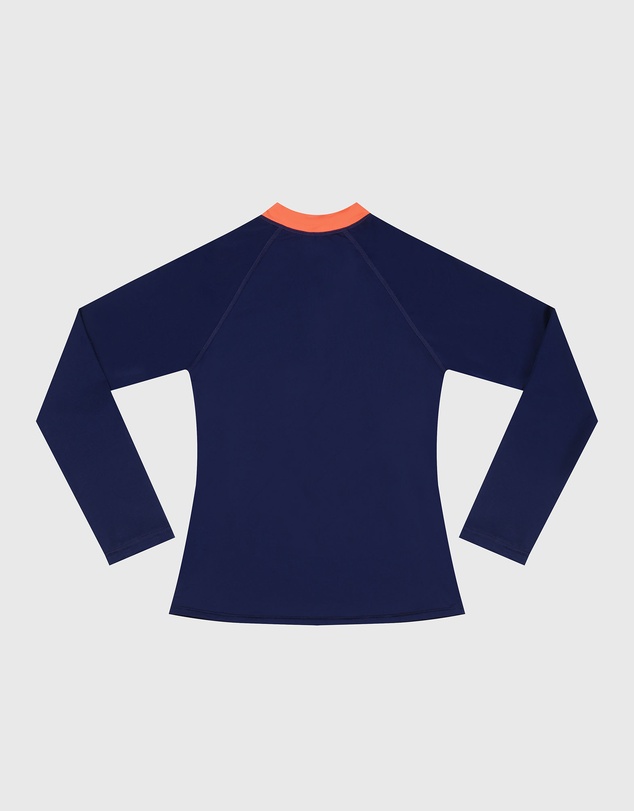 Aqua Blu Kids - Building Blocks Long Sleeve Rash Vest - Teens