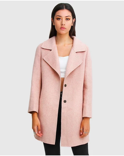 Belle & Bloom - Ex-Boyfriend Wool Blend Coat