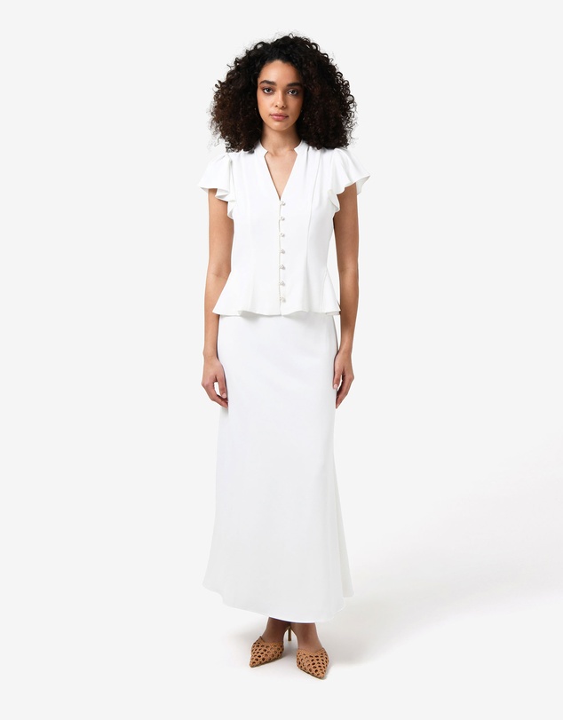 Forcast - Carissa Flared Maxi Skirt