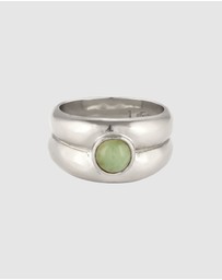 Haze & Glory - ICONIC EXCLUSIVE - Ring Jade 925 Sterling Silver