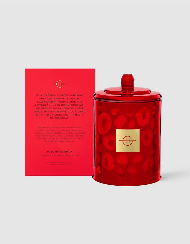 Glasshouse Fragrances - Night Before Christmas 380g Soy Candle