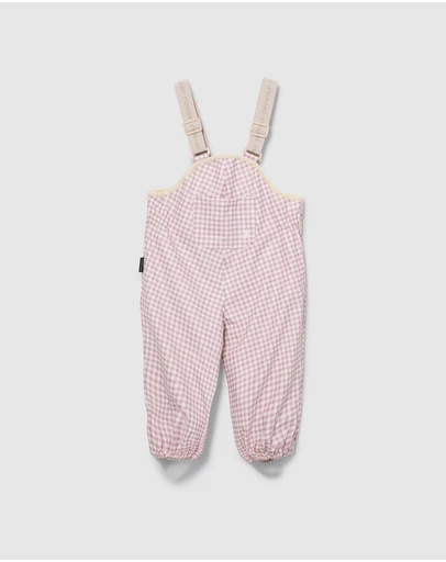 Crywolf - BABY WANDER OVERALL Gingham