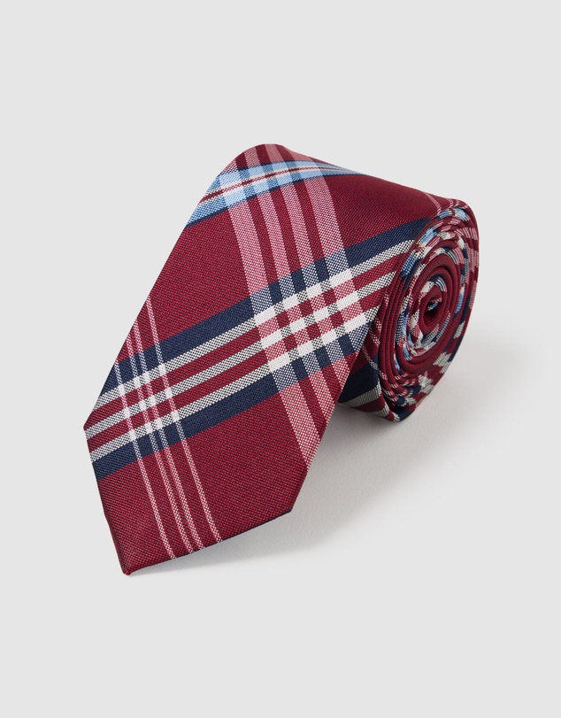 Oxford - Fenton Check Silk 7Cm Tie