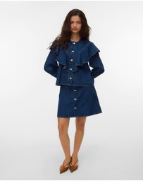 Vero Moda - Olka Denim Mini Skirt