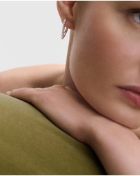PDPAOLA - Gloss Silver Earrings