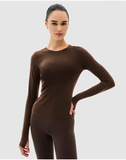 Splits59 - Airweight Lite LS Waist Length Top