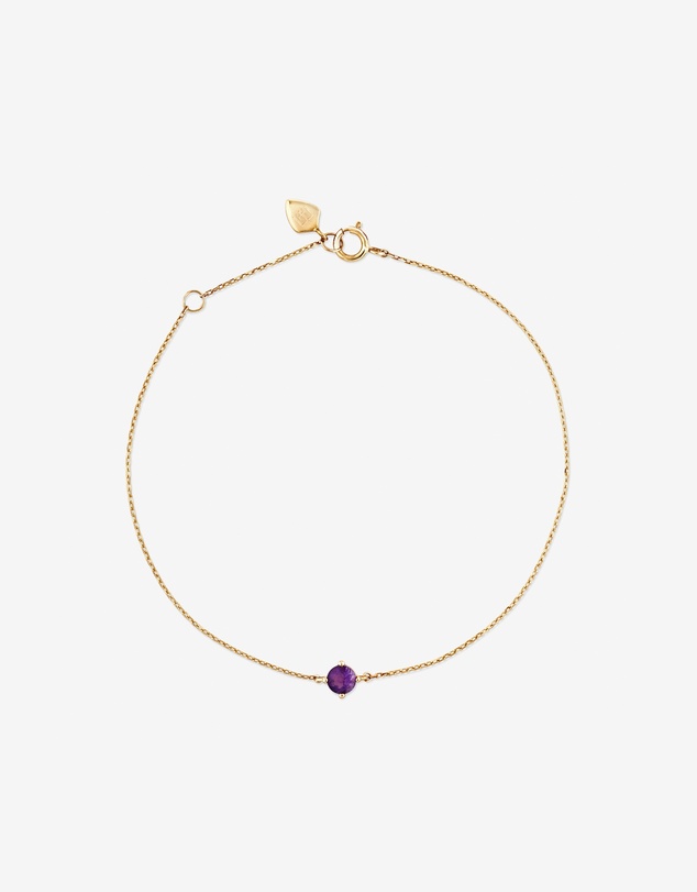 Michael Hill - Bracelet with Amethyst in 10kt Yellow Gold
