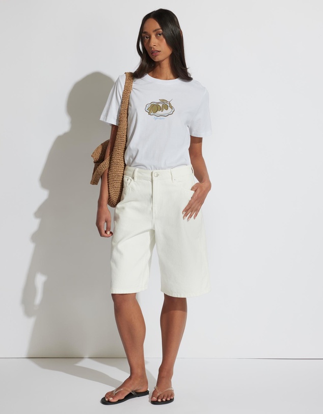 Decjuba - Olive Print Tee