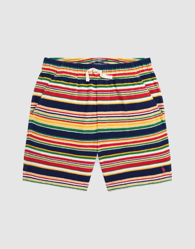 Polo Ralph Lauren - Striped Cotton Terry Shorts - Teens