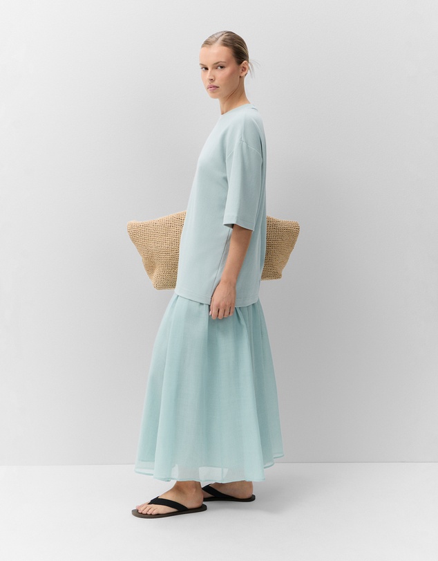 UNISON - Ramie Full Skirt