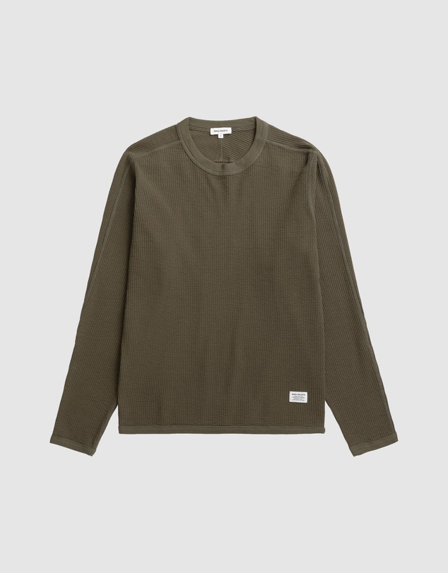Norse Projects - Stevns Cotton Hemp Military Rib LS T-Shirt