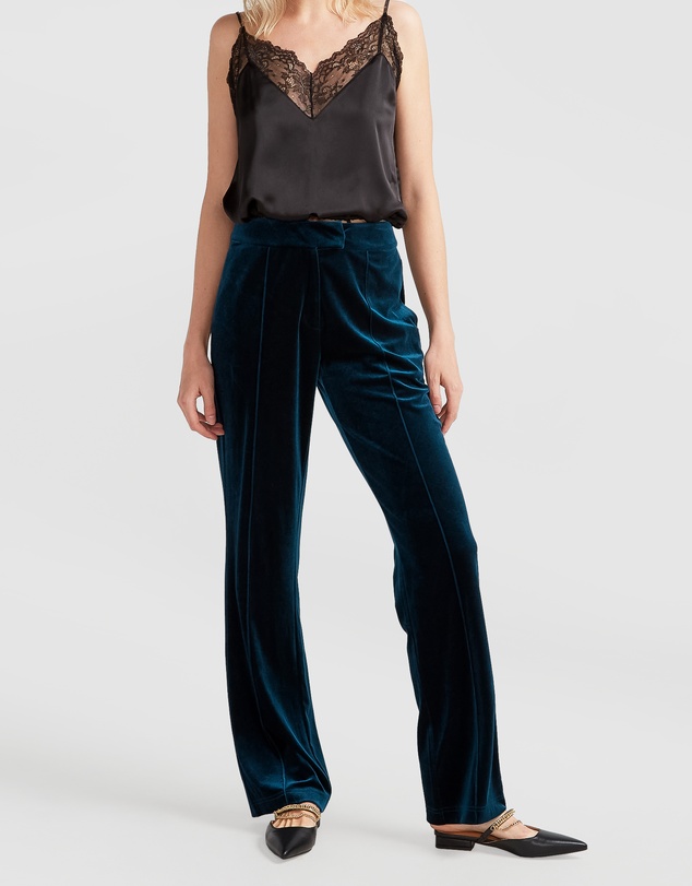 Belle & Bloom - Reverie Velvet Pant
