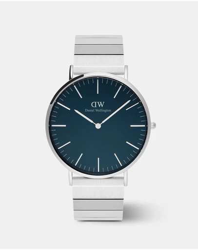 Daniel Wellington - Classic 40mm Sterling Piano Brushed Arctic