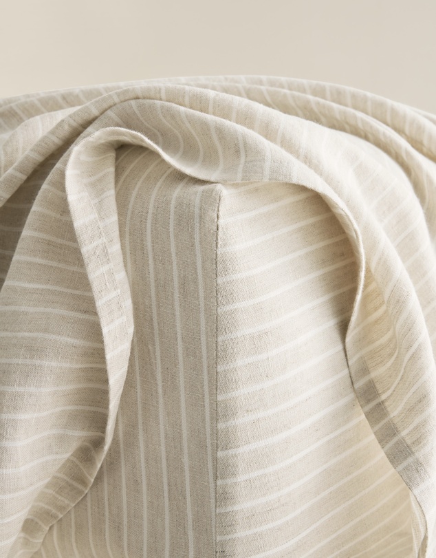 Country Road - Skye Linen Queen Flat Sheet