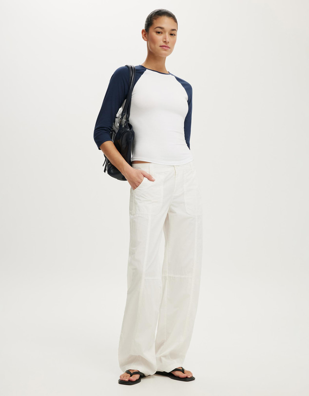 Cotton On - Lexi Low Rise Utility Pants