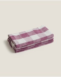 Carlotta + Gee - 100% Linen Napkin Set