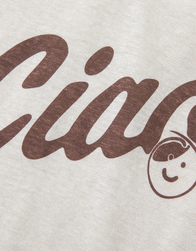 Tiny Trove - Ciao Smiley Relaxed Tee - Babies-Kids