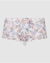 Sans Complexe - Arum Mosaïc Mid-Rise Lace Brief