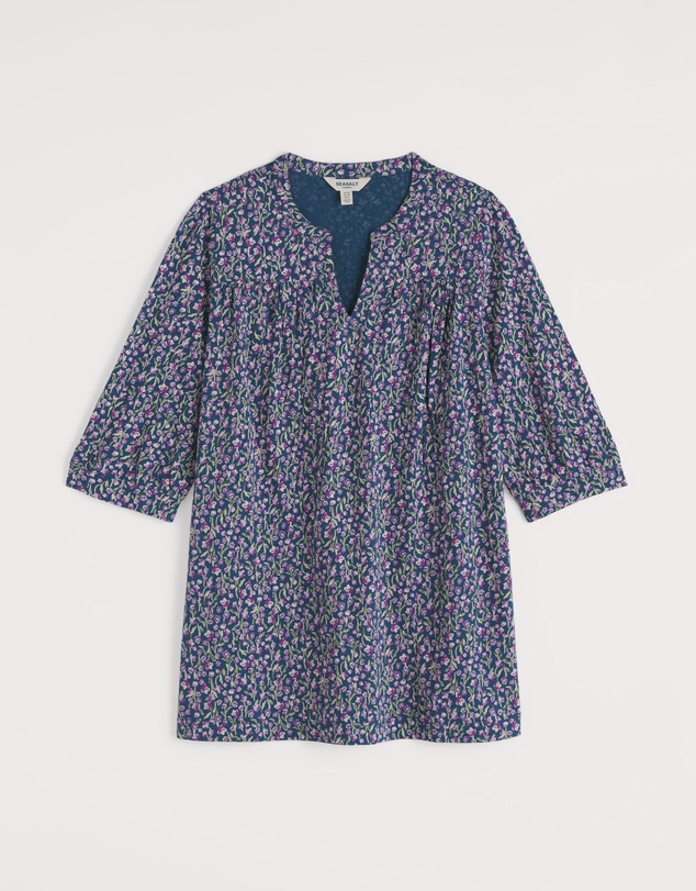 Seasalt - Seasalt Cornwall Purple Sithney Tunic Jersey