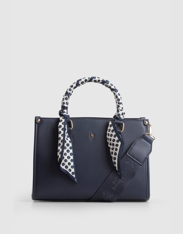 Laura Jones - Small Tote Bag With Scarf