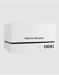 Maison Blanche - 006 Rose & Amber - Deluxe Candle
