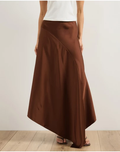Atmos&Here - Bonnie Asymmetrical Handkerchief Midi Skirt
