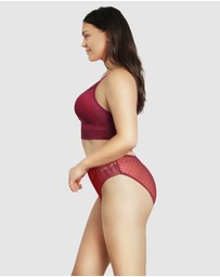 Parfait - Mia Dot Longline Padded Lace Bralette