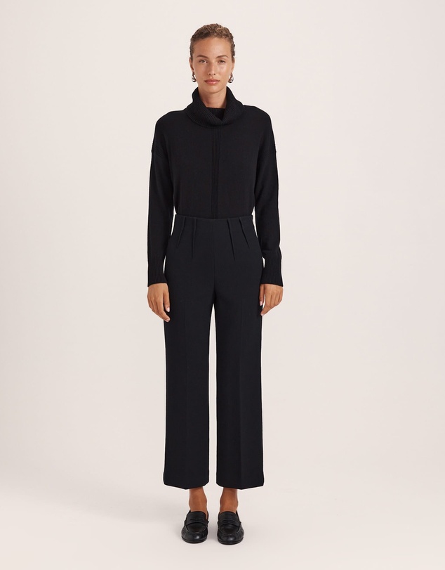 SABA - Raya Wool Crop Wide Leg Pant