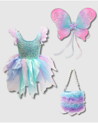 Pink Poppy - Fairy Magic Blue Party Dress Bundle