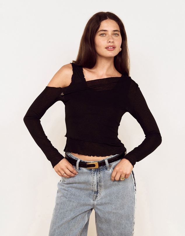 MINKPINK - Gaia Layered Mesh Top