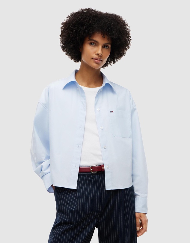Tommy Jeans - OVS Crop Essential Shirt