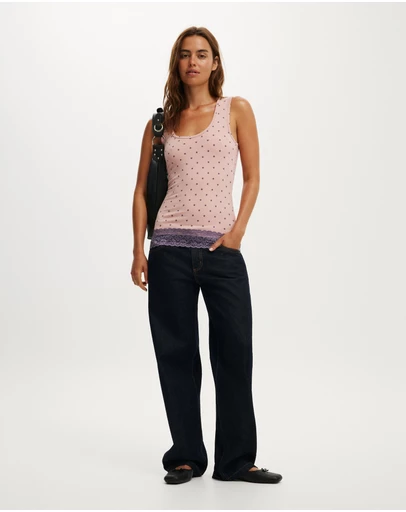 Cotton On - Becca Lace Tank