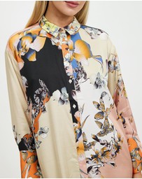 Grace Willow - Jasmine Silk Shirt Dress