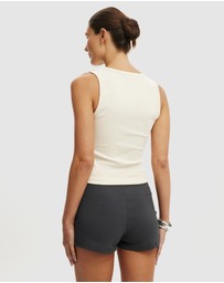 Cotton On - Stretch Fitted Micro Shorts