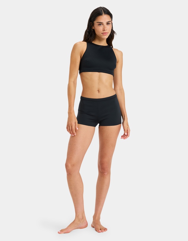 Roxy - Womens Pro Wave Crop Top Bikini Top