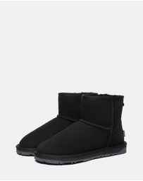 EVERAU - EverAU Ugg Mini Classic Double Faced Sheepskin Upper UGG Boots