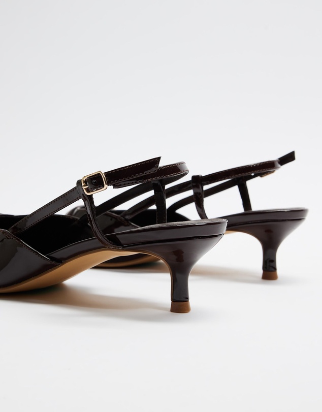 Dazie - Jane Pointed Toe Kitten Heels